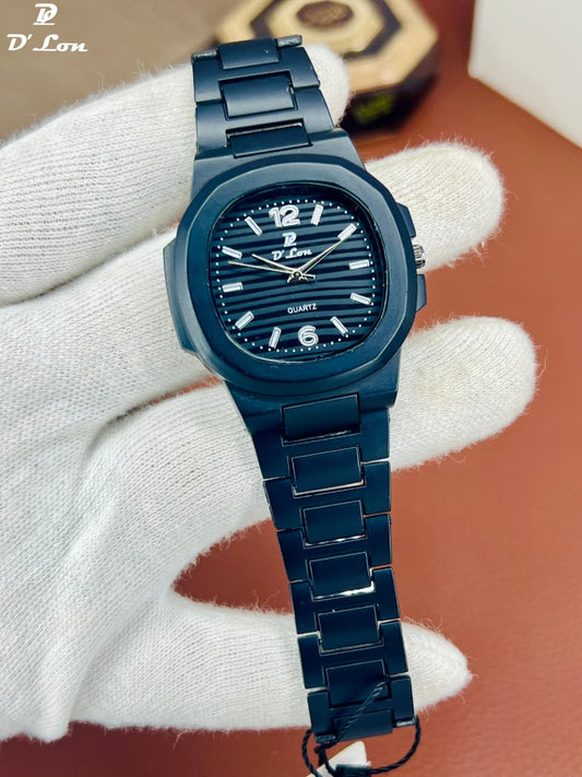 D’Lon Luxury Quartz Watch for men | Stainless Steel Bracelet | Elegant Wrist Watch