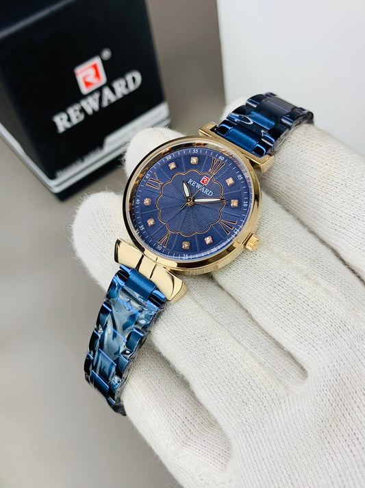 Reward Women’s Premium Luxury Watch – Elegant Stainless Steel Bracelet
